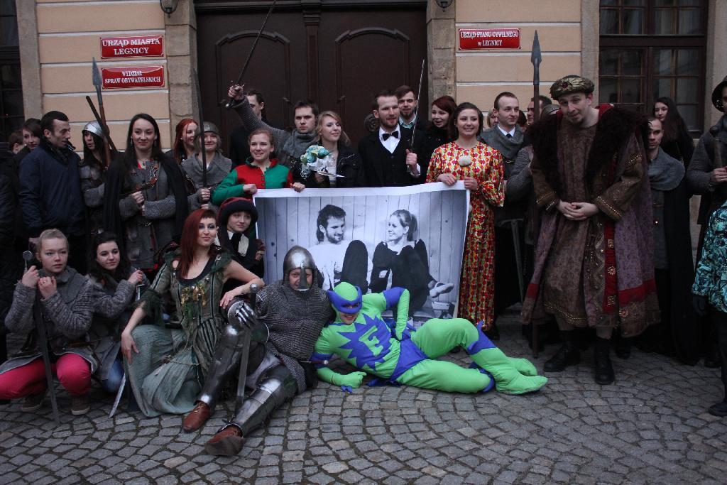 Ślub artystów Teatru Avatar- FOTO:Wojciech Obremski (lca.pl)