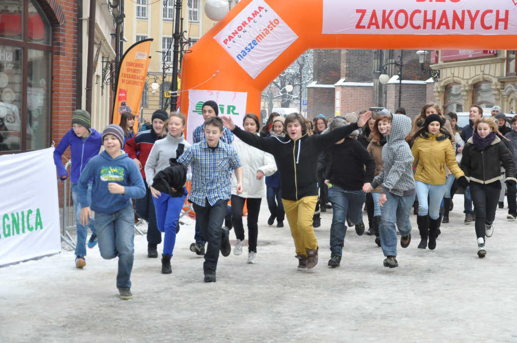 Bieg Zakochanych dla dzieci i młodzieży - FOTO:MB (lca.pl)