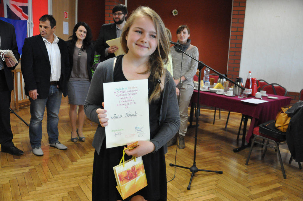 I miejsce - Zosia Nowak- FOTO:MB (lca.pl)