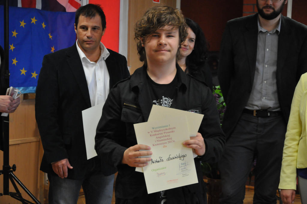 Wyróżnienie - Michał Łasiński- FOTO:MB (lca.pl)