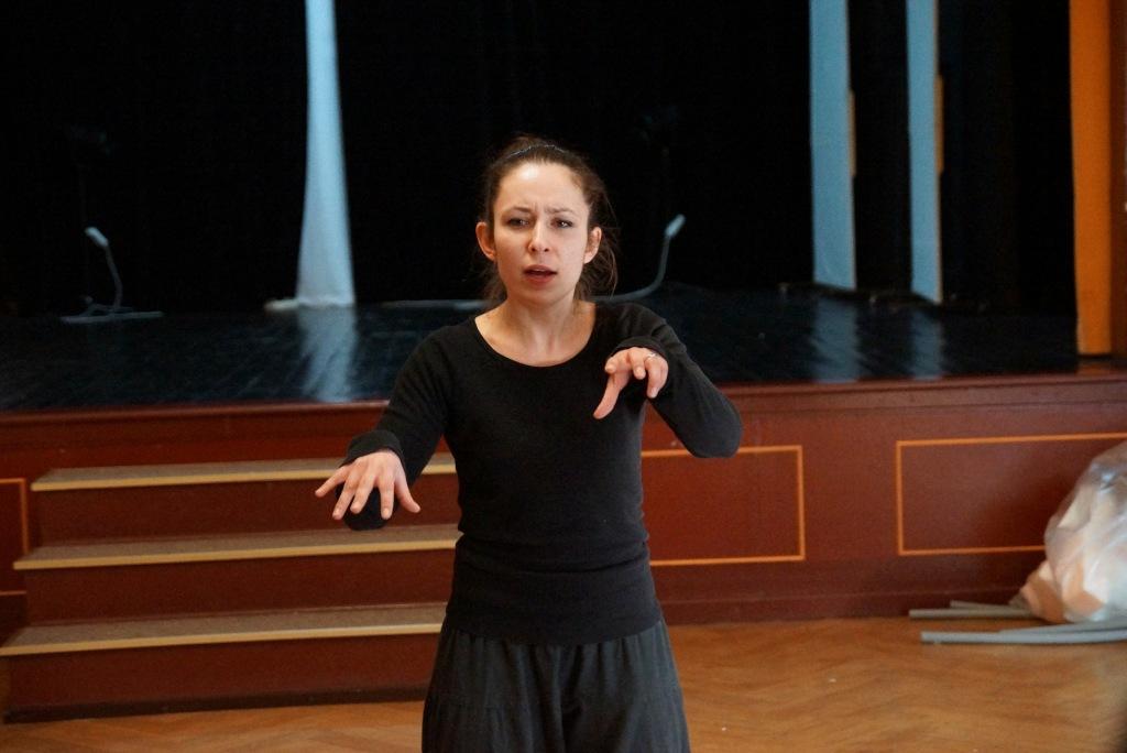Aleksandra Pejcz - aktorka, wykładowca Państwowej Wyższej Szkoły Teatralnej we Wrocławiu- FOTO:Wojciech Skulimowski (lca.pl)