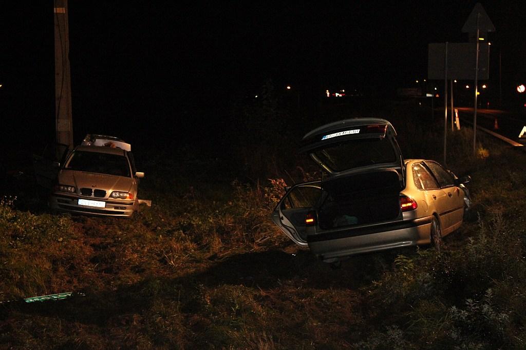 Wypadek na trasie Legnica – Złotoryja- FOTO:WO(lca.pl)