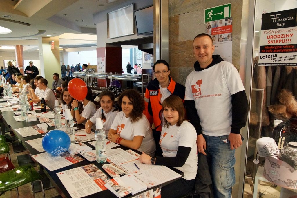 Dzień Dawcy Szpiku w Galerii Piastów- FOTO:Wojciech Skulimowski (lca.pl)