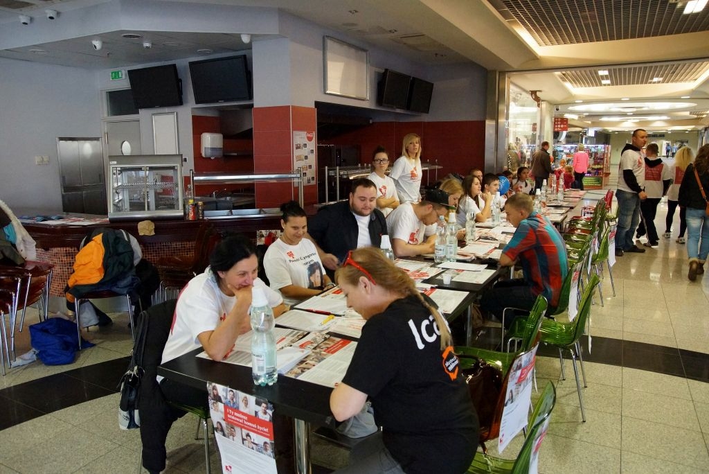 Dzień Dawcy Szpiku w Galerii Piastów- FOTO:Wojciech Skulimowski (lca.pl)