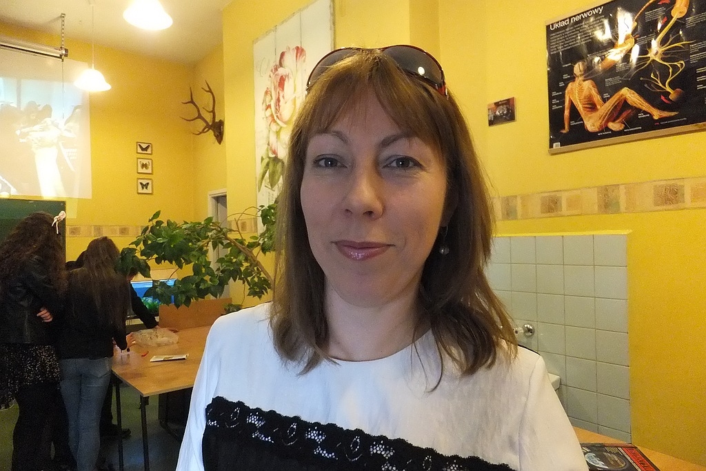 Małgorzata Juszkiewicz - Lewoc, nauczycielka biologii- FOTO:LS(lca.pl)