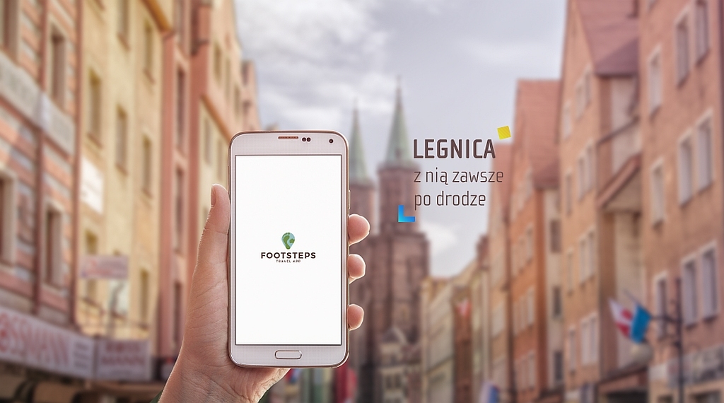 Legnica w aplikacji Footsteps- FOTO:materiały prasowe