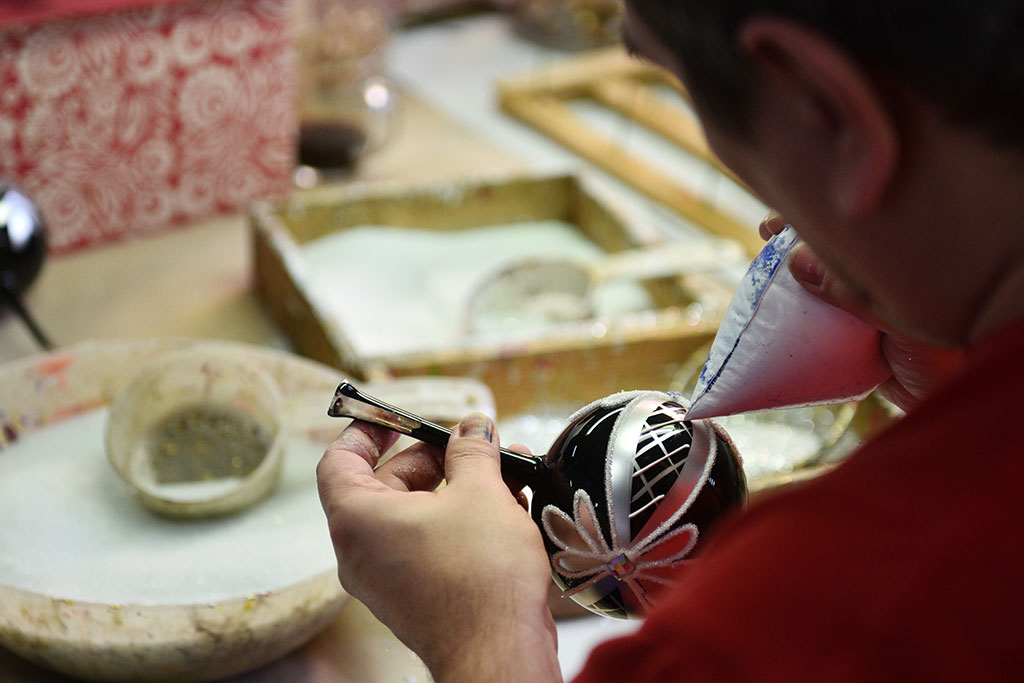 Produkcja bombek w Vitbisie- FOTO:LS(lca.pl)