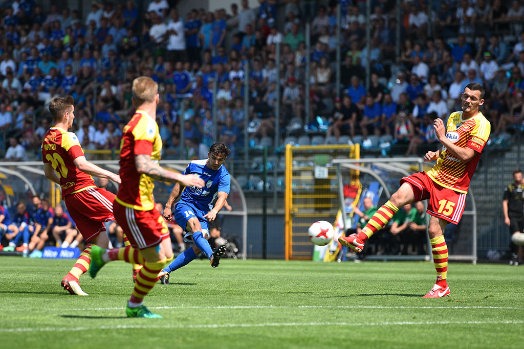 Miedź Legnica - Chojniczanka Chojnice- FOTO:Piotr Florek (lca.pl)
