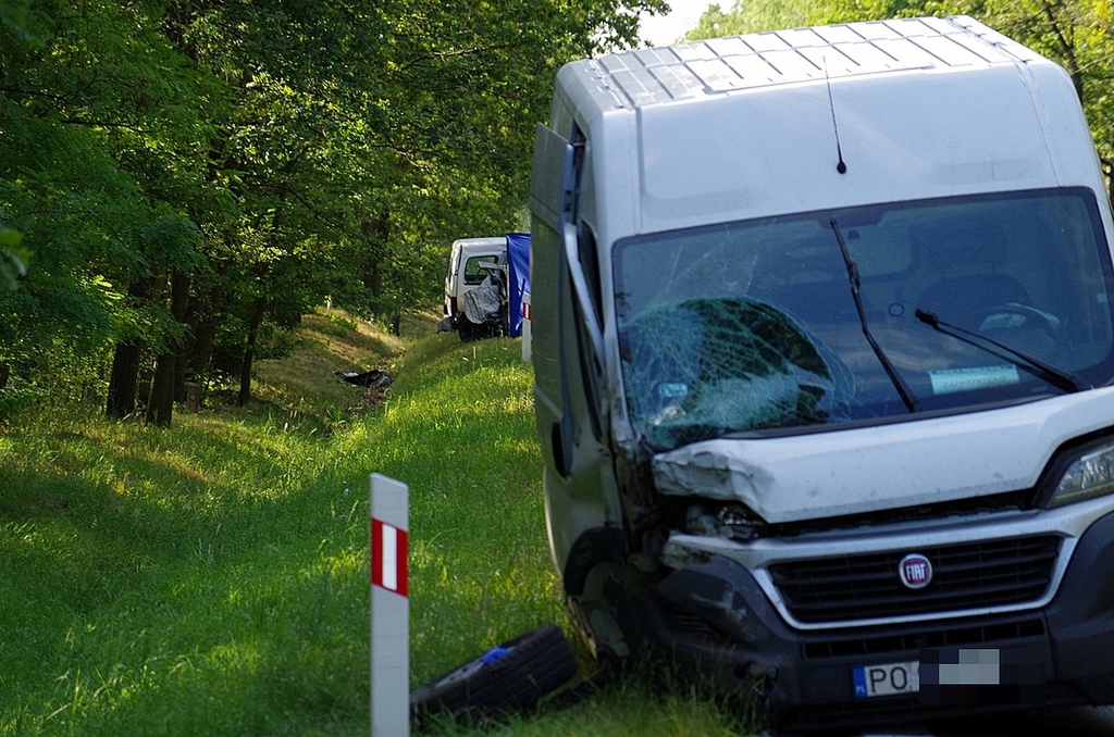 Wypadek śmiertelny na DK 94- FOTO:WO(lca.pl)