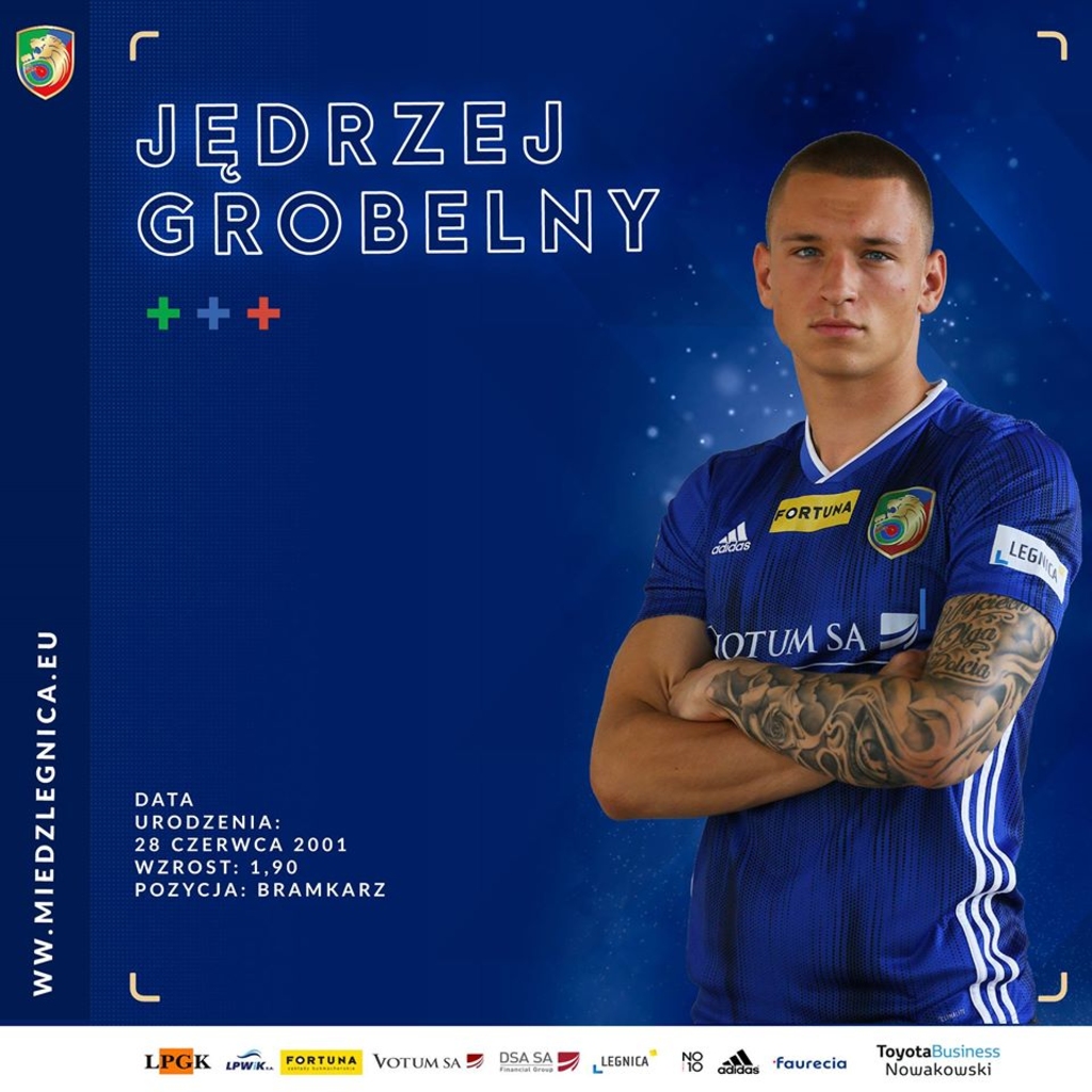 Jędrzej Grobelny- FOTO:BH (Miedź Legnica)