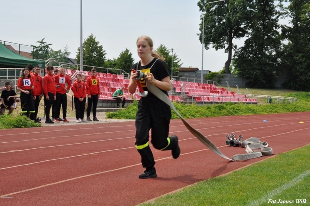Wojewódzkie eliminacje w zawodach sportowo-pożarniczych- FOTO:Janusz Wilk (PSP Legnica)
