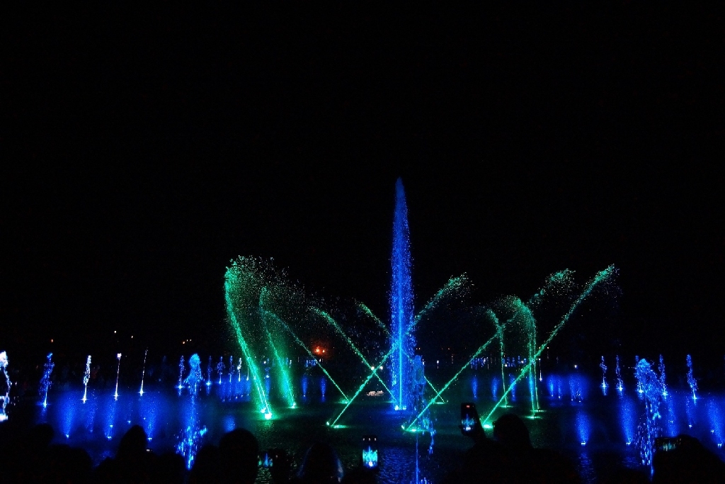 Pokaz fontann multimedialnych- FOTO:WS(lca.pl)