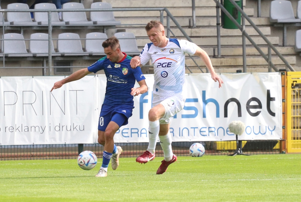 Miedź Legnica - Stal Mielec- FOTO:WO(lca.pl)