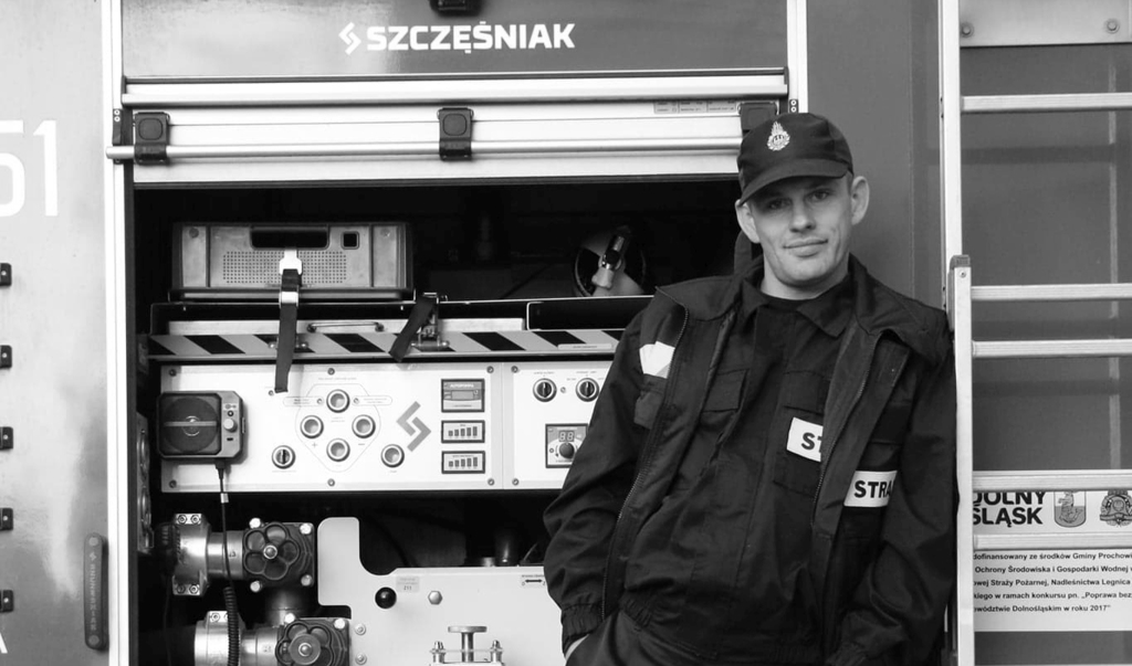 Dariusz Strzała- FOTO:OSP Prochowice