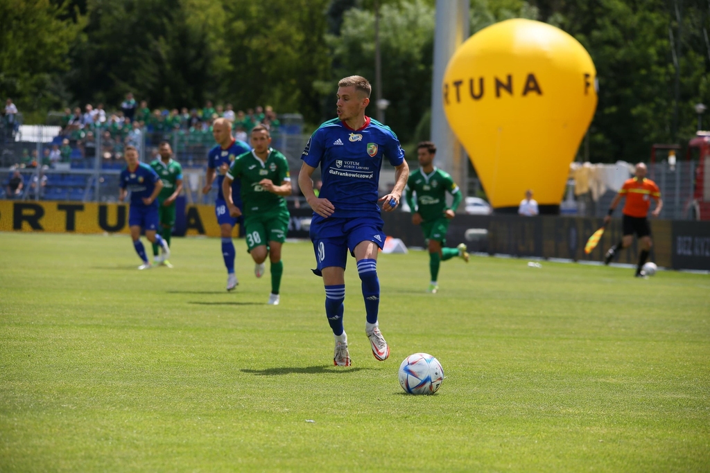 Radomiak Radom - Miedź Legnica- FOTO:miedzlegnica.eu