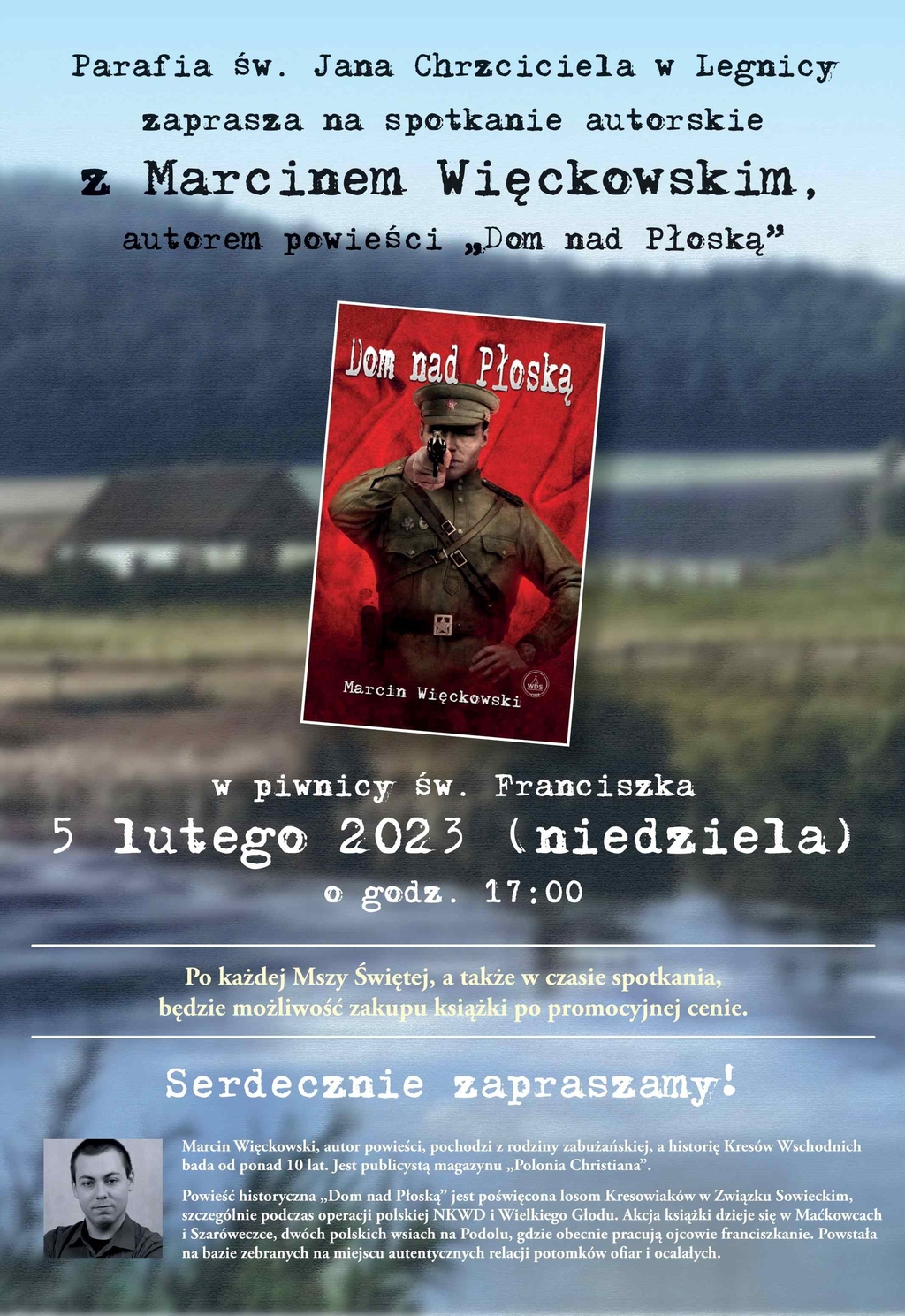 Spotkanie autorskie z Marcinem Więckowskim- FOTO:BS
