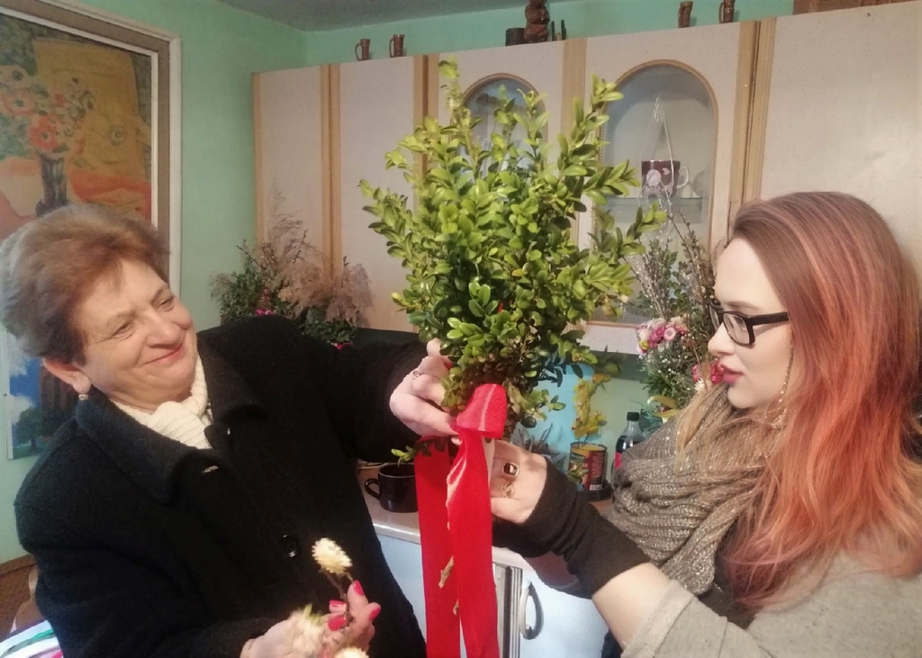 Warsztaty palm wielkanocnych- FOTO:Starostwo powiatowe