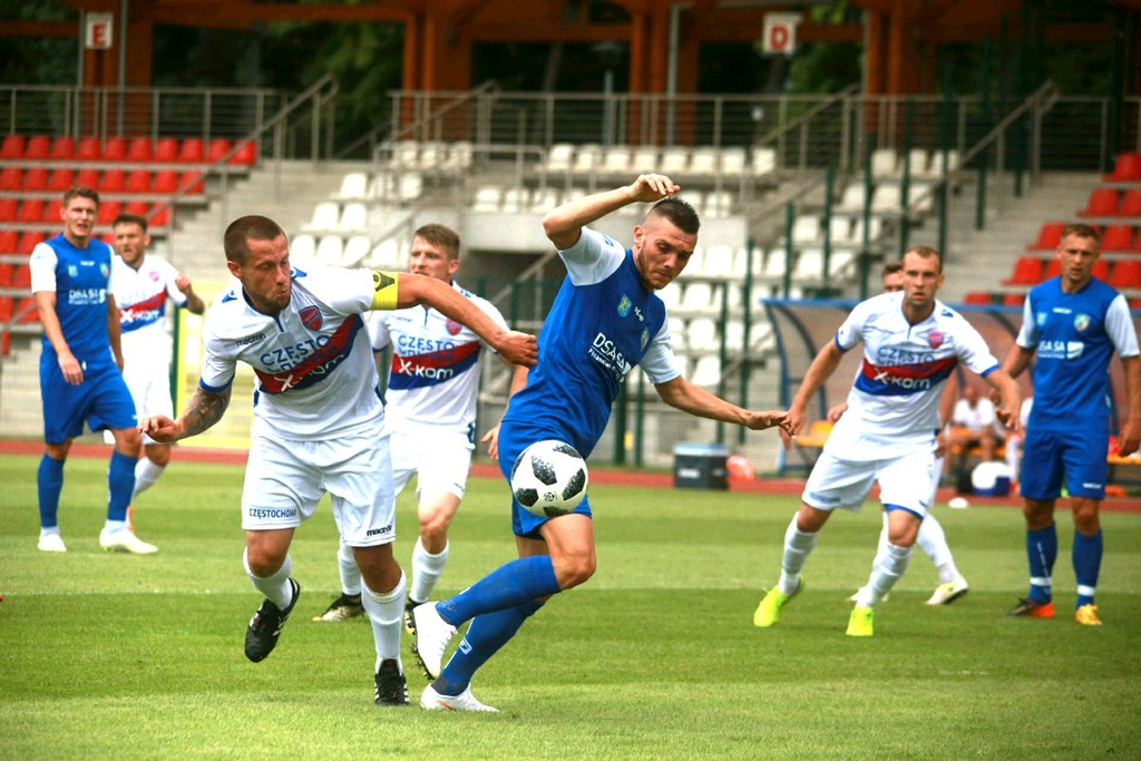 Miedź Legnica - Raków Częstochowa- FOTO:B. Hamanowicz (miedzlegnica.eu)