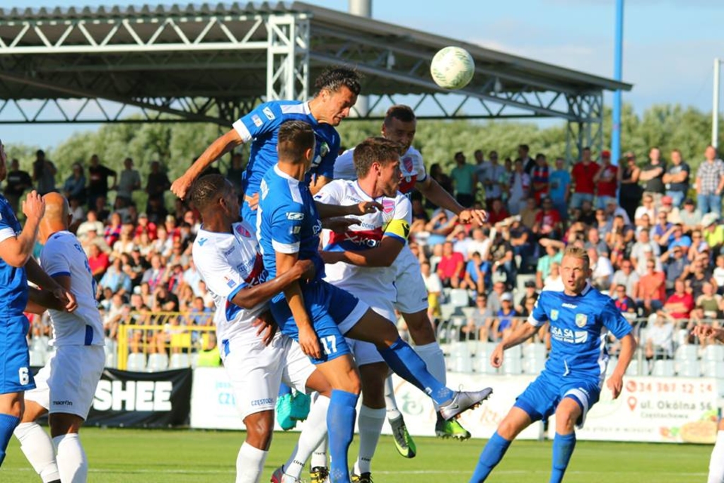 Raków Częstochowa - Miedź Legnica - FOTO:BH (miedzlegnica.eu)