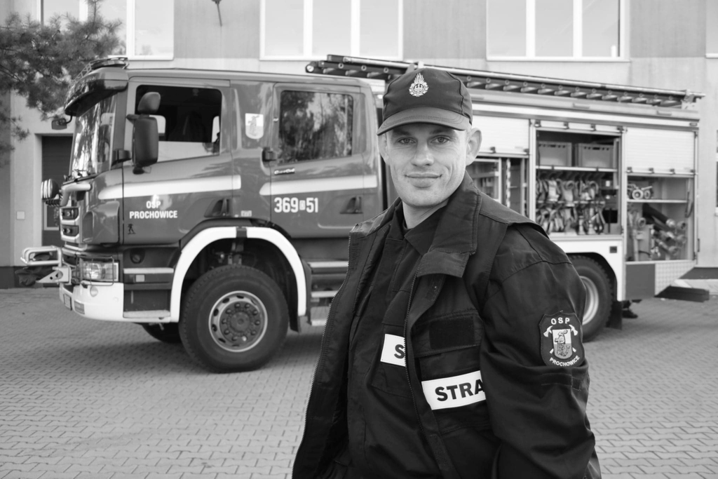 Dariusz Strzała- FOTO:OSP Prochowice