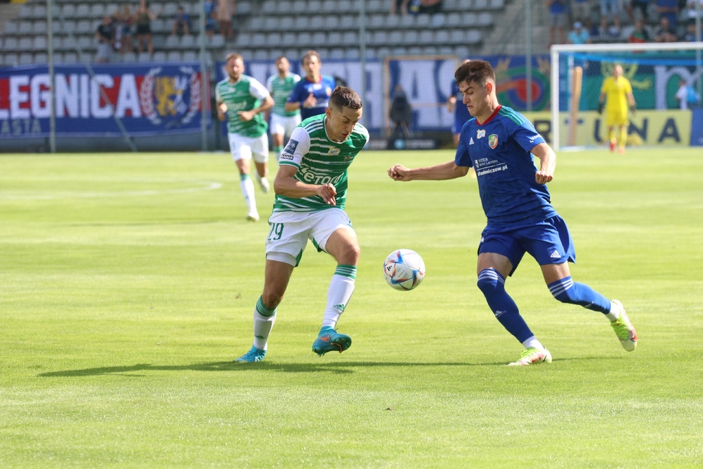 Miedz Legnica - Lechia Gdańsk- FOTO:WO(lca.pl)