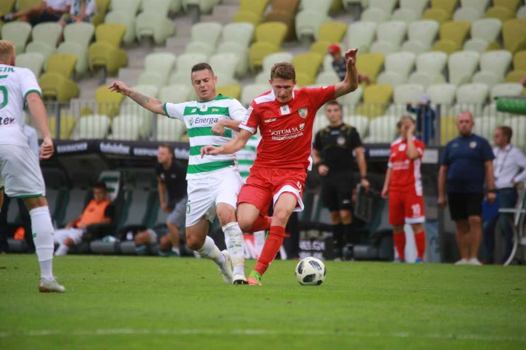 Lechia Gdańsk - Miedź Legnica- FOTO:B. Hamanowicz (miedzlegnica.eu)