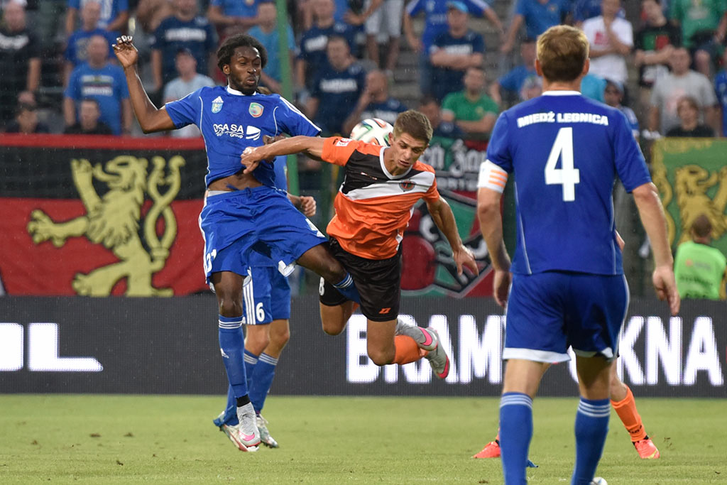 Miedź Legnica - Chrobry Głogów- FOTO:Piotr Florek (lca.pl)