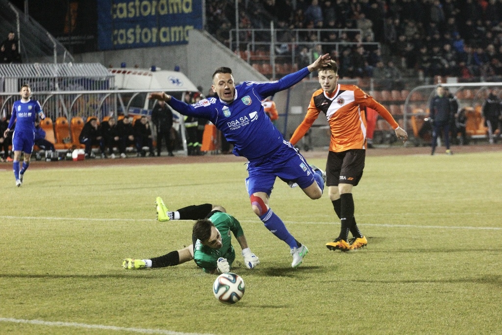 Chrobry Głogów - Miedź Legnica- FOTO:WO(lca.pl)