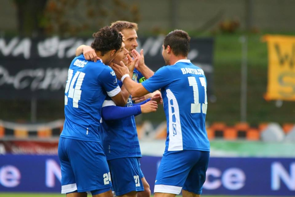 Chrobry Głogów - Miedź Legnica- FOTO:B. Hamanowicz (Miedź Legnica)