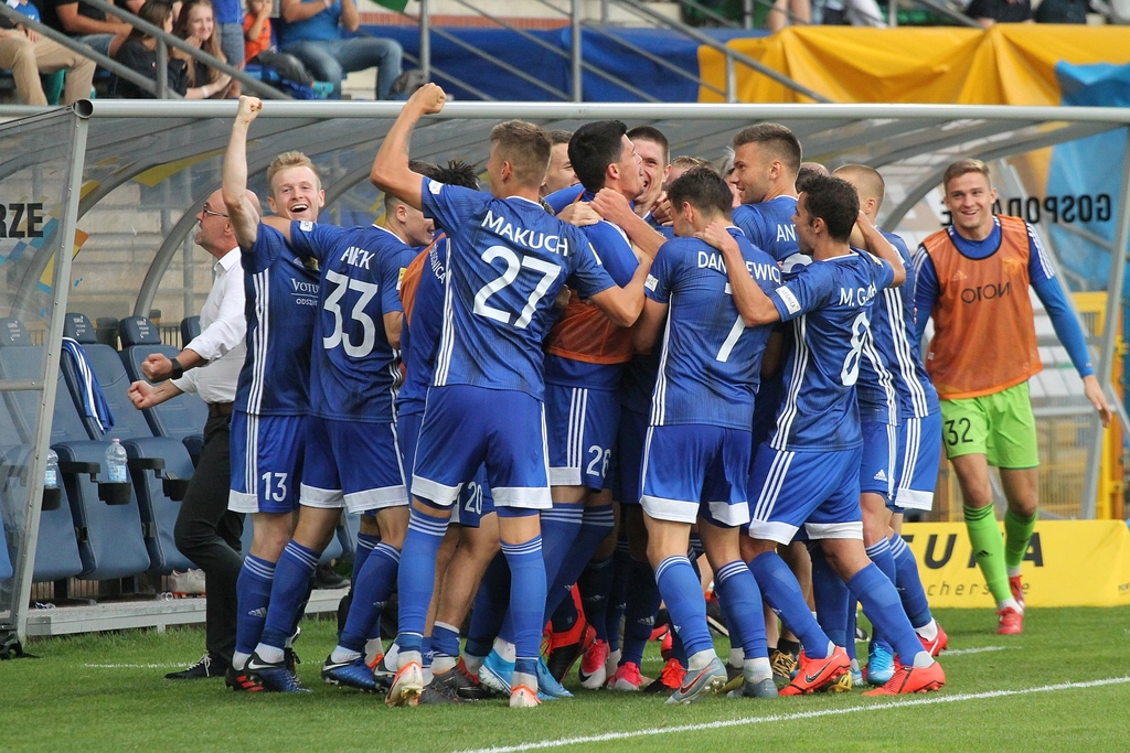 Miedź Legnica - Chrobry Głogów- FOTO:WO(lca.pl)