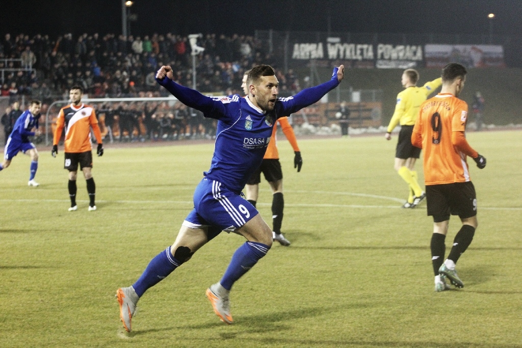 Chrobry Głogów - Miedź Legnica- FOTO:WO(lca.pl)