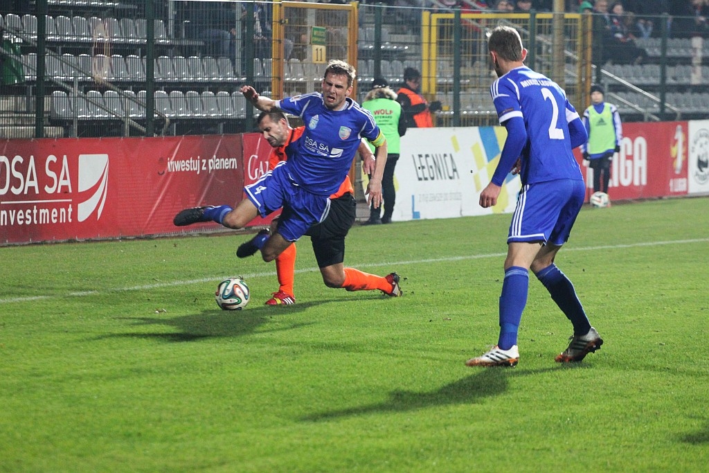 Miedź Legnica - Chrobry Głogów- FOTO:WO(lca.pl)