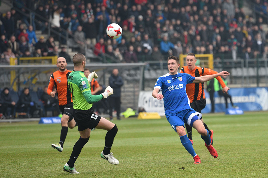 Miedź Legnica - Chrobry Głogów- FOTO:Piotr Florek (lca.pl)