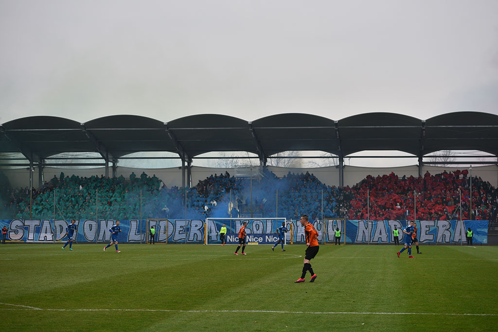 Miedź Legnica - Chrobry Głogów- FOTO:Piotr Florek (lca.pl)