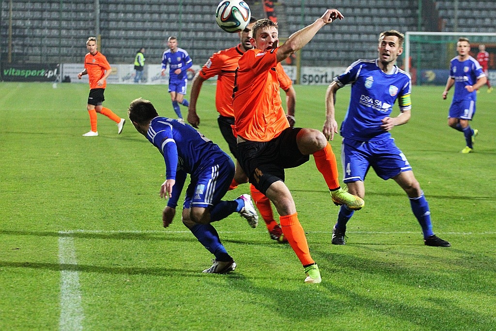 Miedź Legnica - Chrobry Głogów- FOTO:WO(lca.pl)
