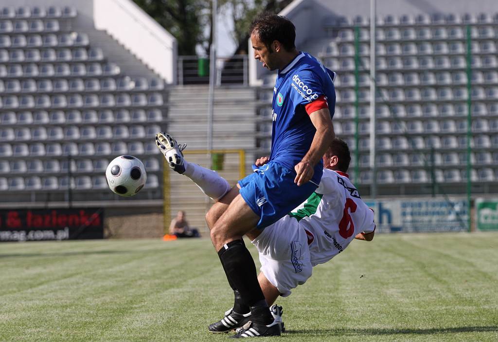 Miedź Legnica - Zagłębie Sosnowiec- FOTO:Wojciech Obremski (lca.pl)