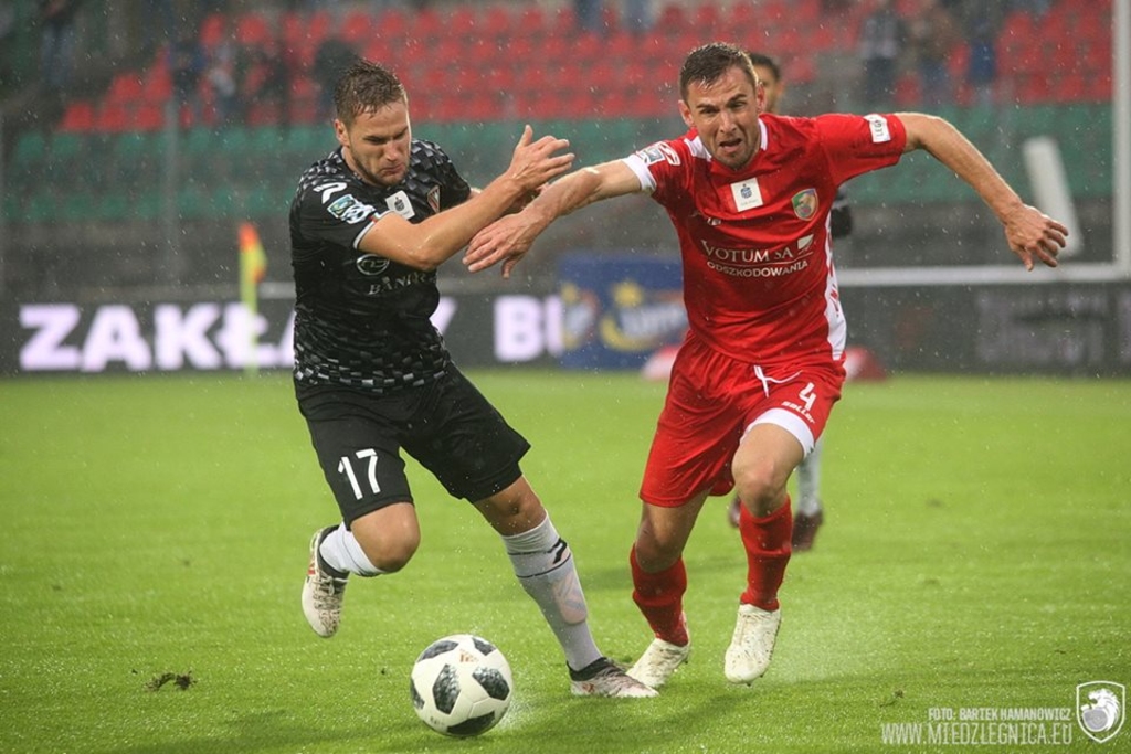 Zagłębie Sosnowiec - Miedź Legnica 3:1- FOTO:BH (Miedź Legnica)