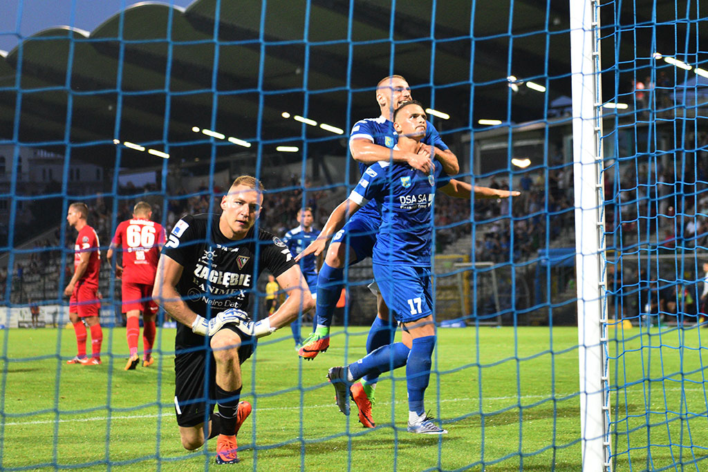 Miedź Legnica - Zagłębie Sosnowiec- FOTO:Piotr Florek (lca.pl)