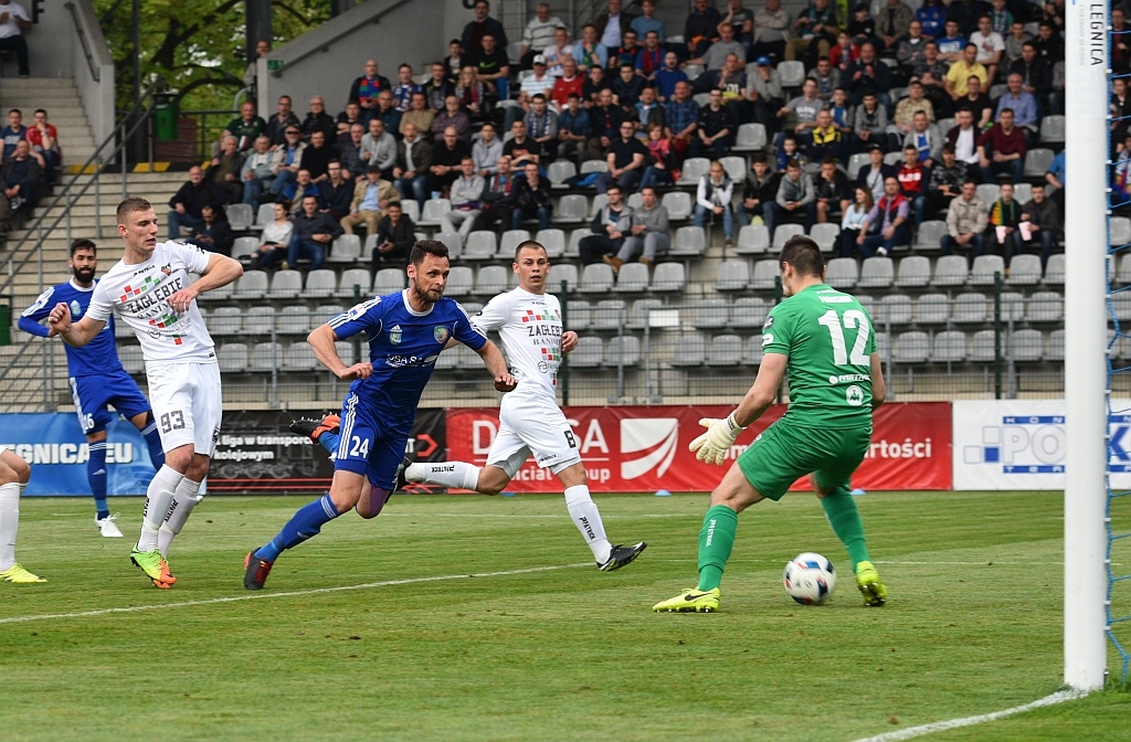 Miedź Legnica - Zagłębie Sosnowiec- FOTO:Piotr Florek (lca.pl)