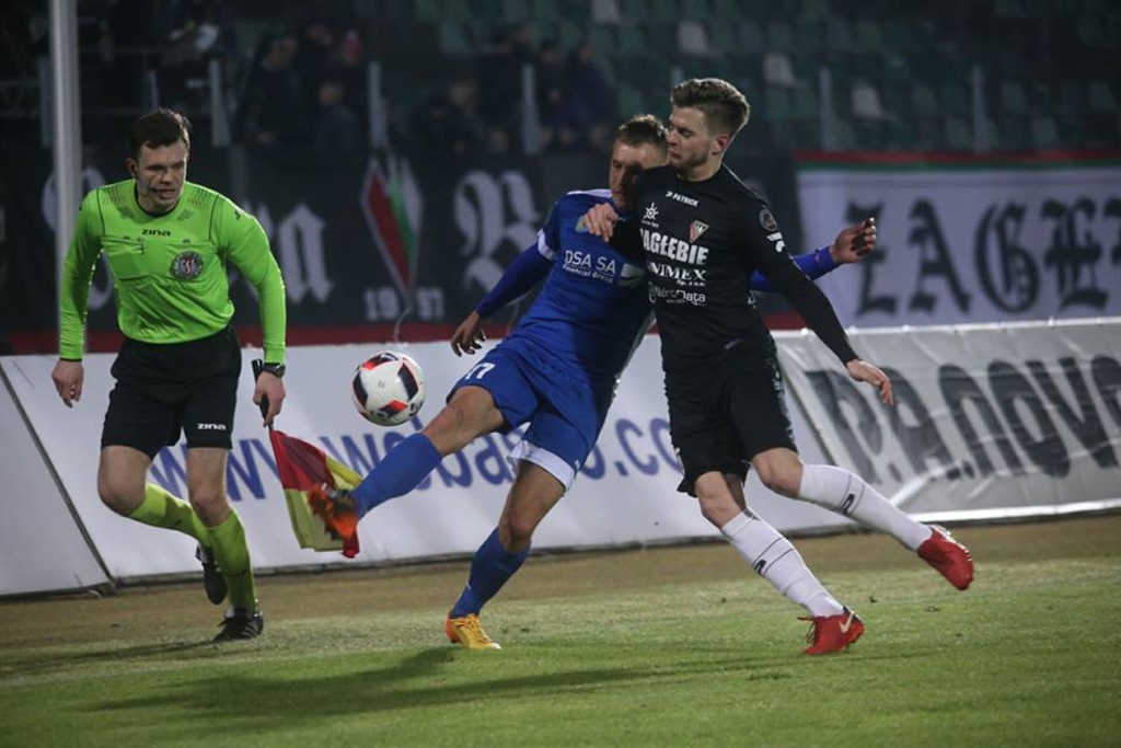Zagłębie Sosnowiec - Miedź Legnica- FOTO:B. Hamanowicz (miedzlegnica.eu)