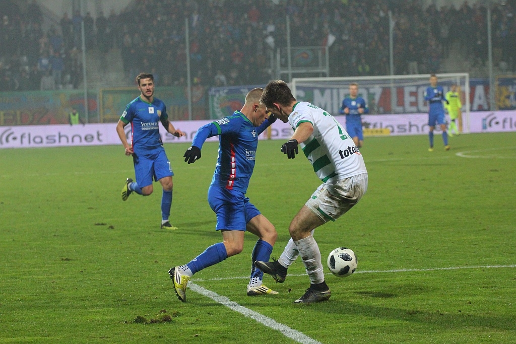 Miedź Legnica - Lechia Gdańsk- FOTO:WO(lca.pl)