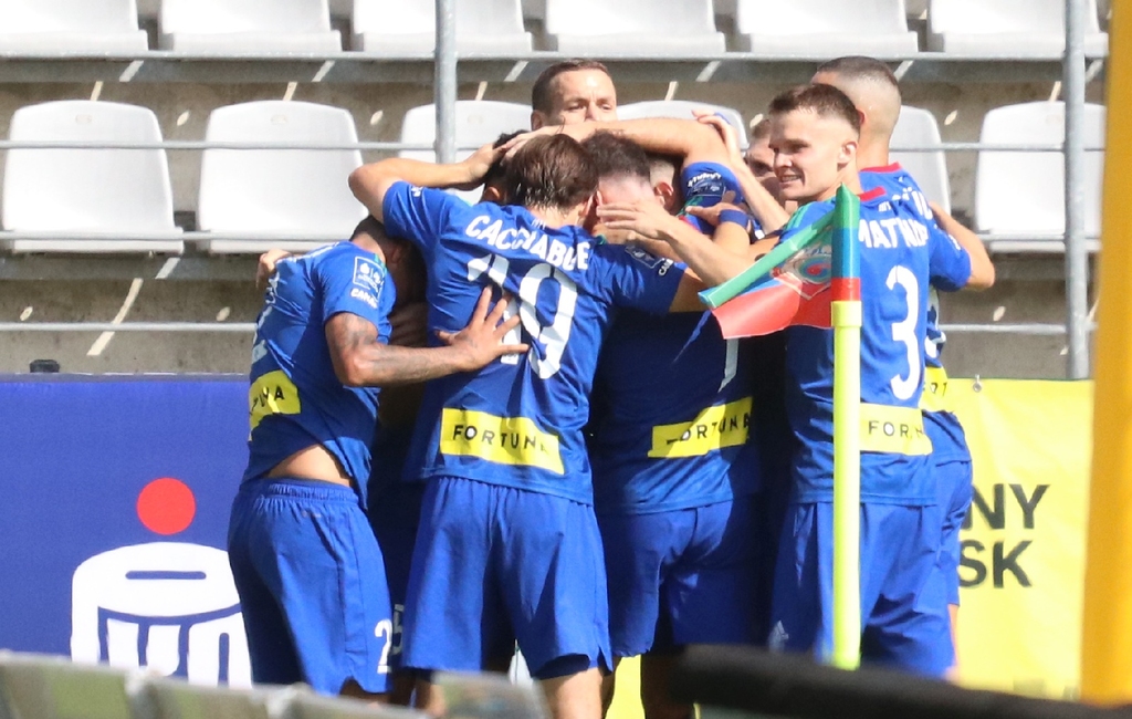 Miedz Legnica - Lechia Gdańsk - FOTO:WO(lca.pl)