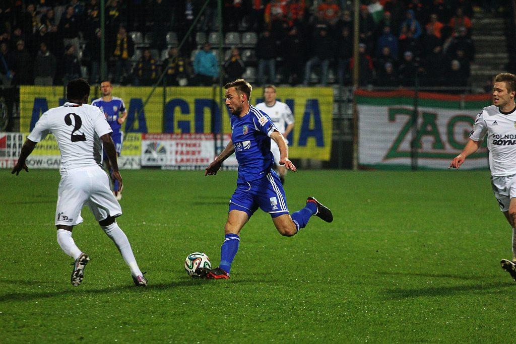 Miedź Legnica - Arka Gdynia - FOTO:WO(lca.pl)