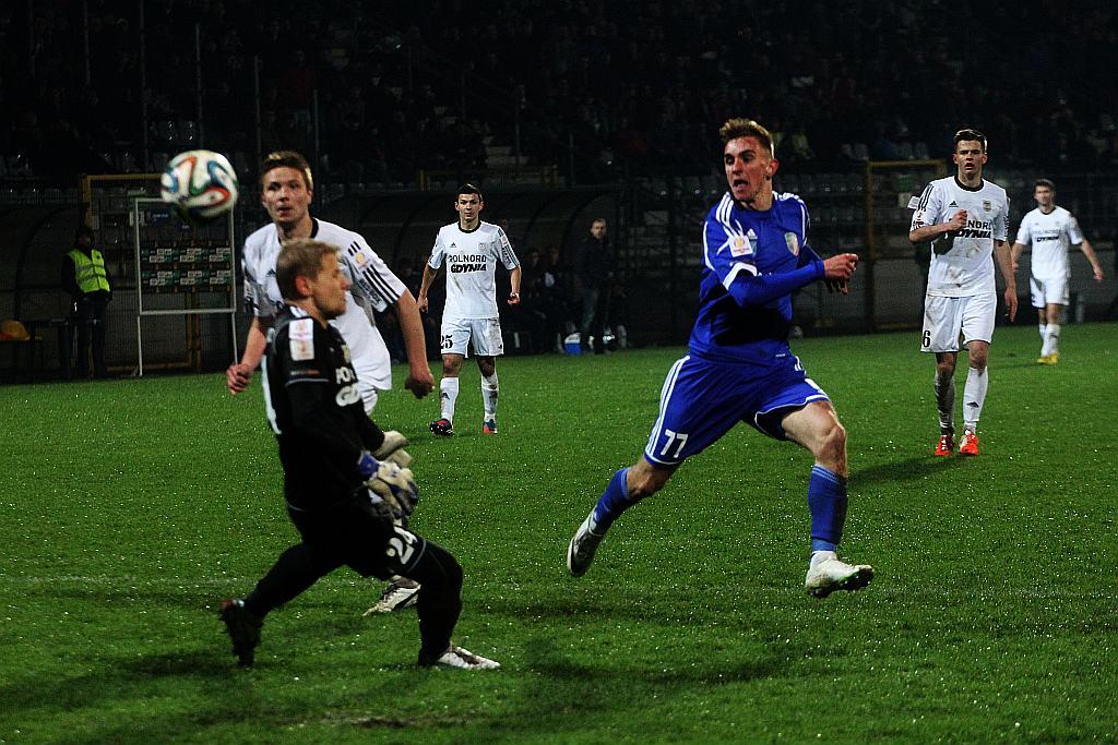 Miedź Legnica - Arka Gdynia- FOTO:WO(lca.pl)