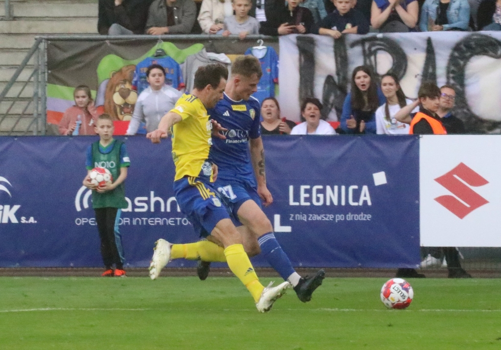 Miedź Legnica - Arka Gdynia - FOTO:WO(lca.pl)