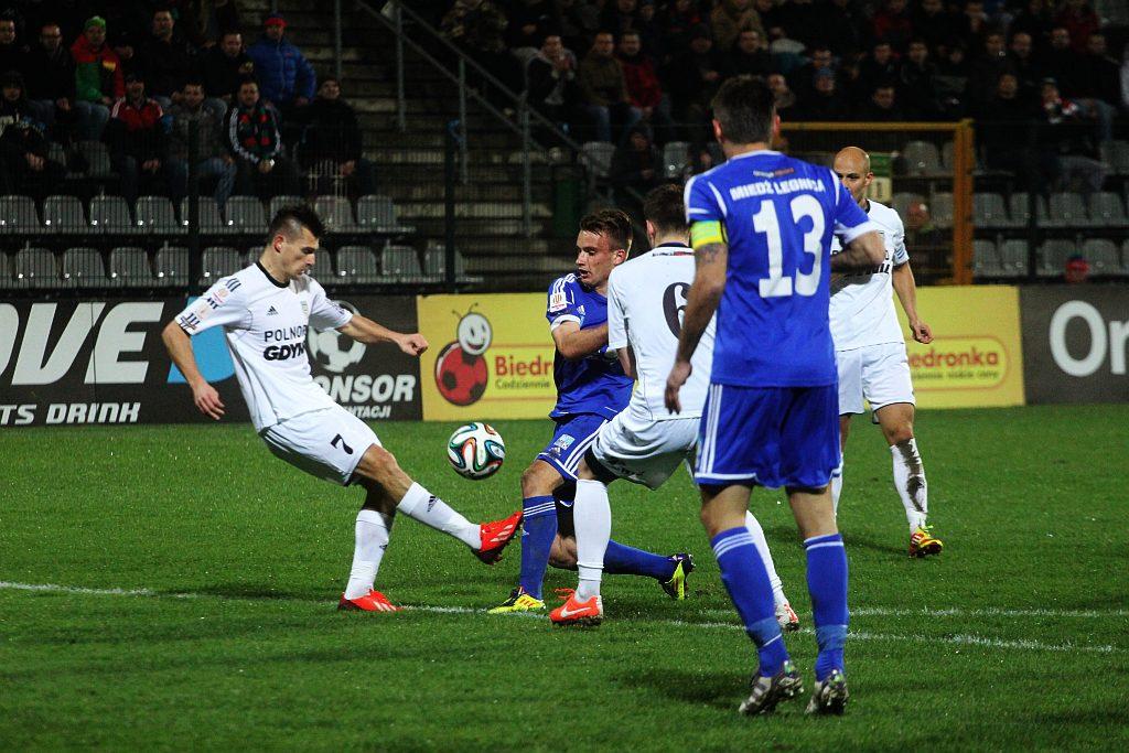 Miedź Legnica - Arka Gdynia- FOTO:WO(lca.pl)