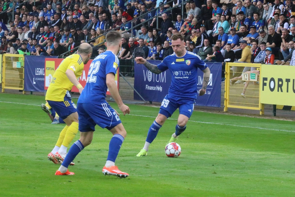 Miedź Legnica - Arka Gdynia - FOTO:WO(lca.pl)