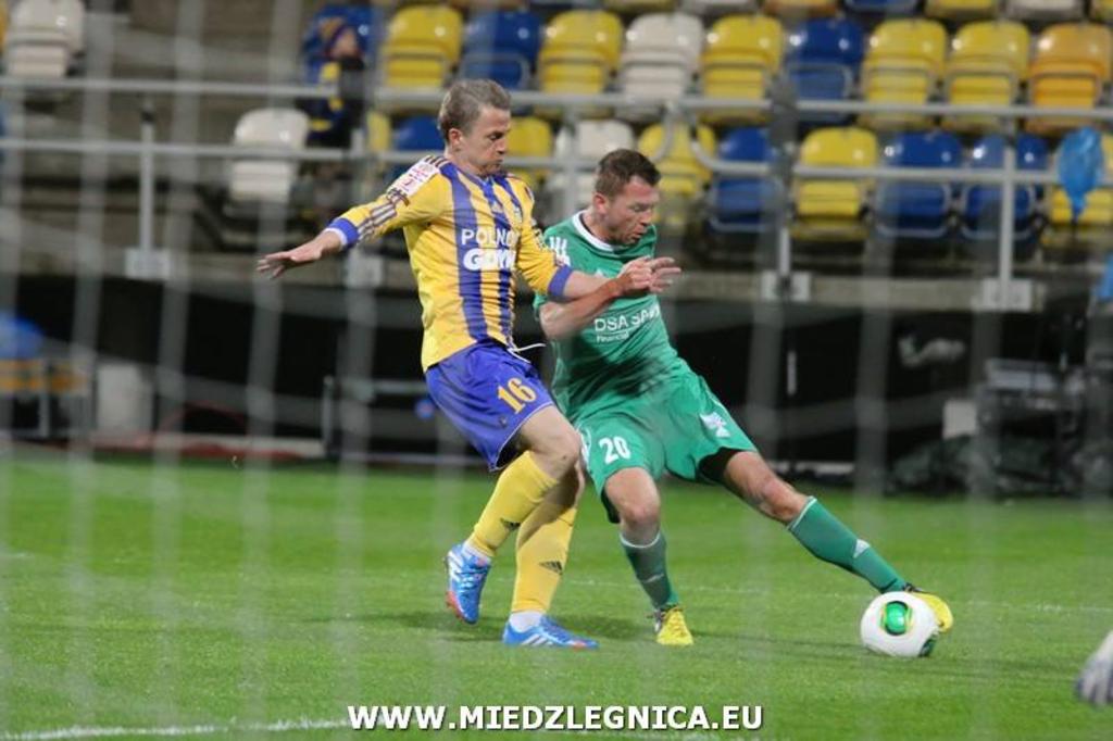 Arka Gdynia - Miedź Legnica- FOTO:BH www.miedzlegnica.eu
