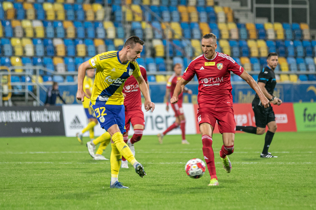 Arka Gdynia - Miedź Legnica- FOTO:miedzlegnica.eu